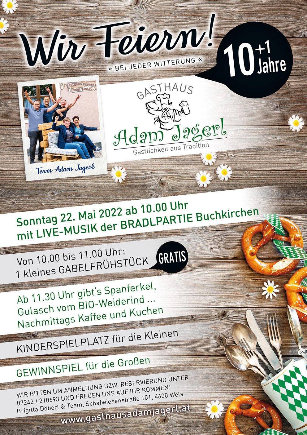 wir feiern